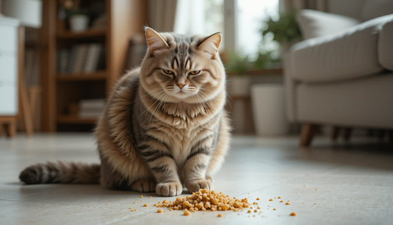 Why Cat Vomit Food