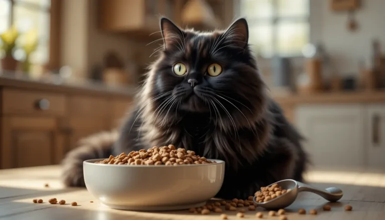 How Much Dry Food to Feed a Cat