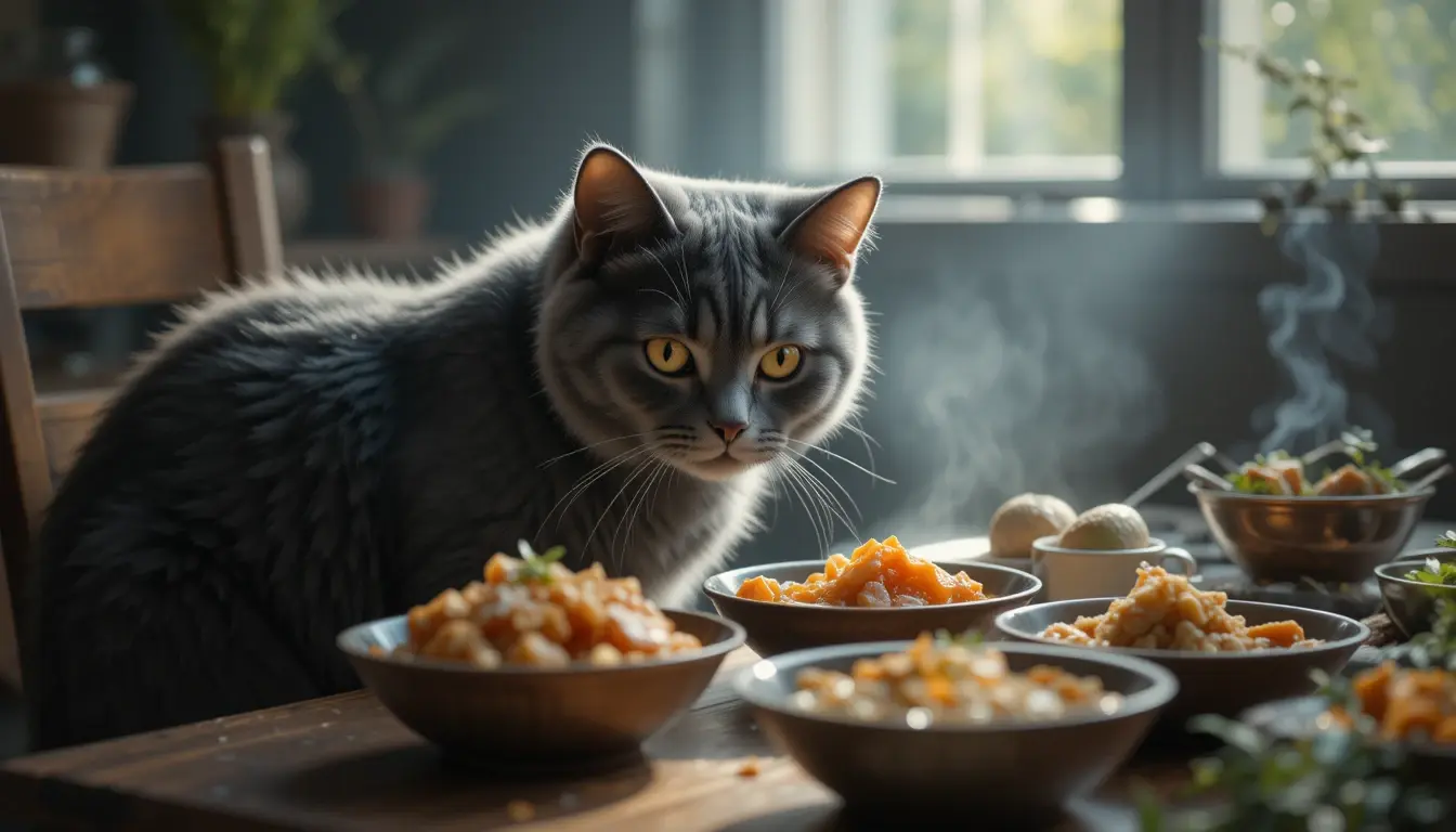 What do cats eat besides cat food