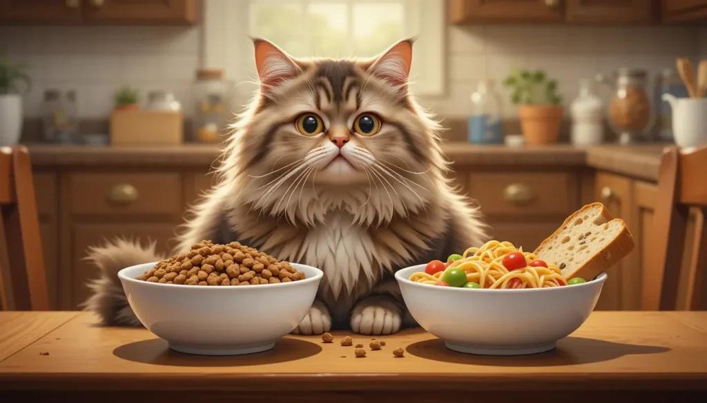 Why cat food tastes Different from human food