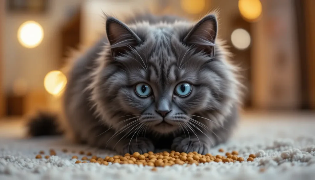 Why Is My Cat Burying Her Food?
