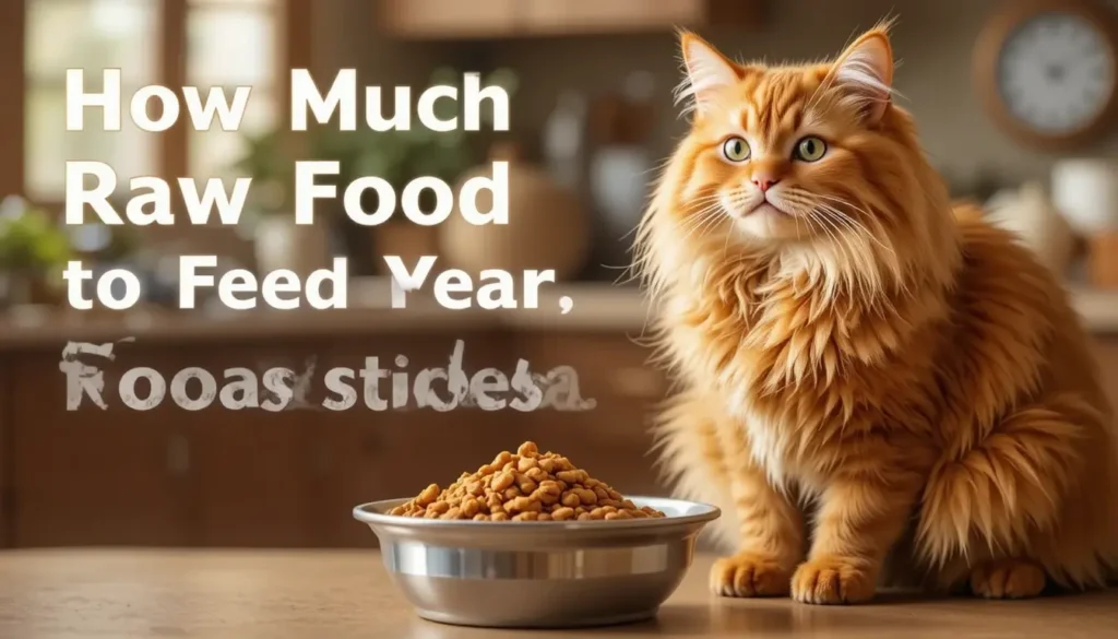 How Much Raw Food to Feed Your Cat