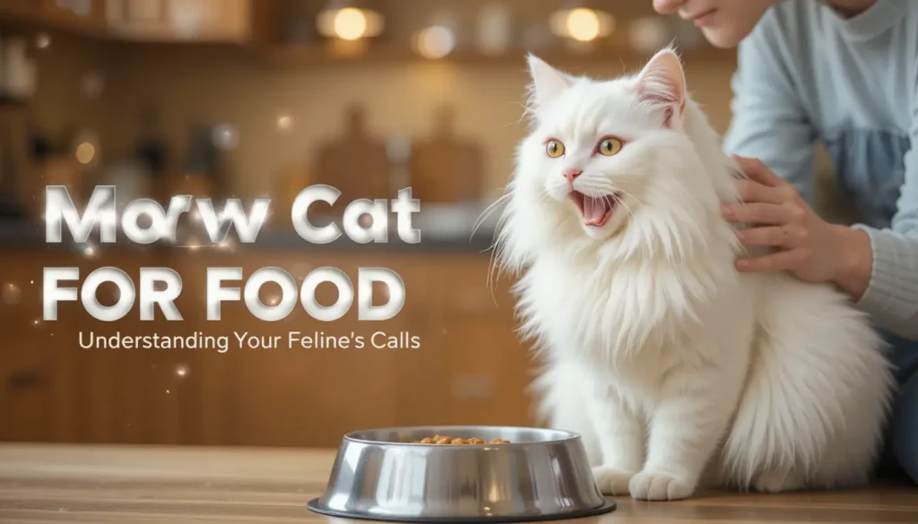 How to Stop Cat Meowing for Food: Understanding Your Feline’s Calls