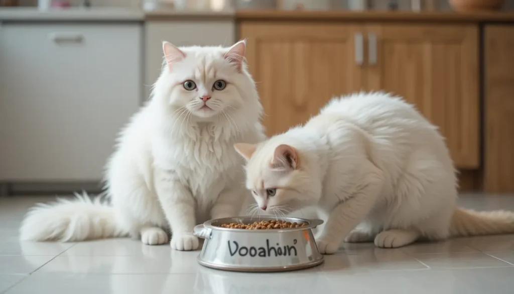 How to Stop One Cat Eating the Other’s Food